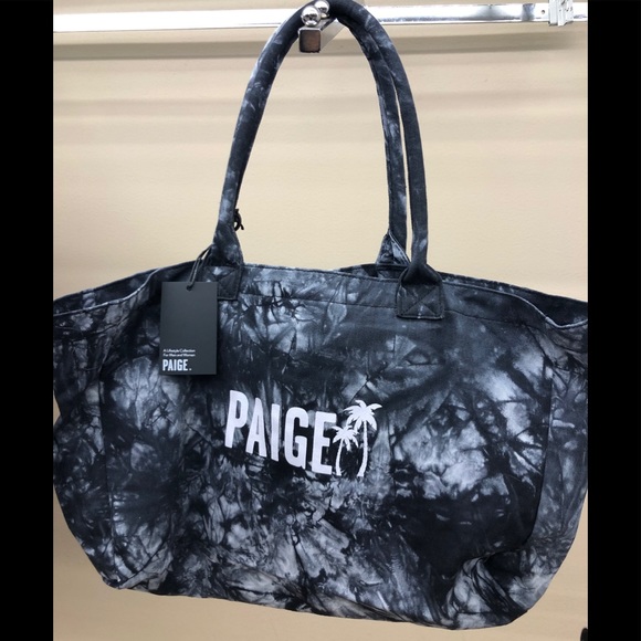 PAIGE Cotton Canvas Tote Bag - Picture 2 of 4